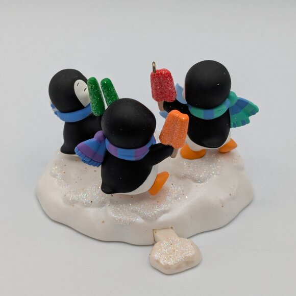 Hallmark Keepsake Cool Treats 2008 Christmas Ornament, Penguins - Picture 5 of 13